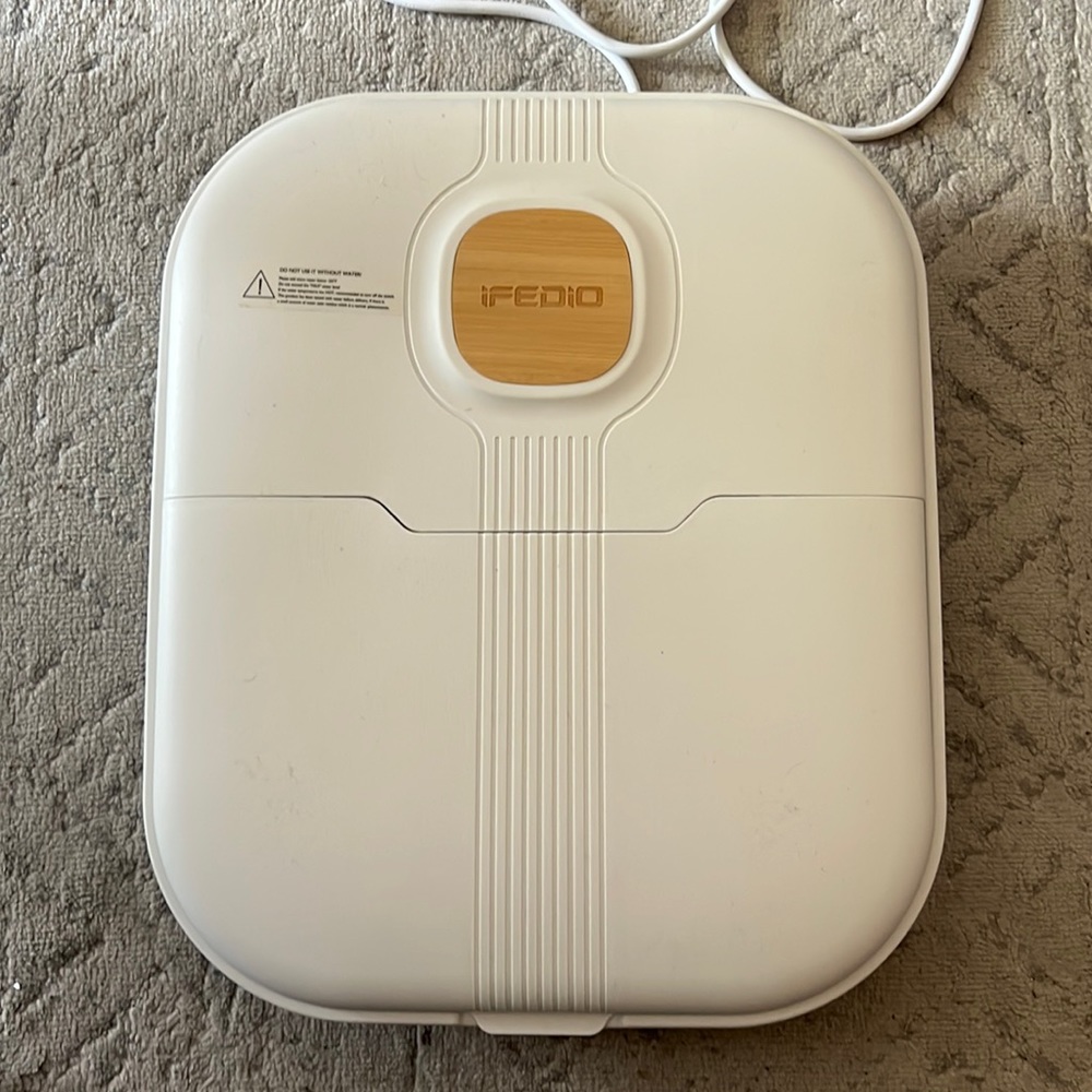 iFedio Collapsible Foot Spa, Bath Spa with Heat and Massage and Jets Pedicure